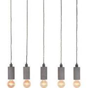 LABEL51 Hanglamp Fresco - Concrete - Beton - 5-Lichts