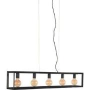 LABEL51 Hanglamp Tetto - Zwart - Metaal - Hanglamp