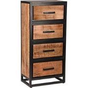 LABEL51 Ladekast Tampa - Rough - Mangohout - 50 cm