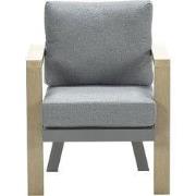 Morgana dining fauteuil VW vint.teak/c.black/mystic gr