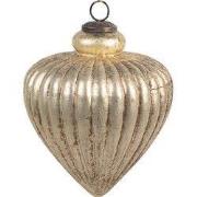 Clayre & Eef Kerstbal Goudkleurig Glas