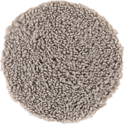 Malia teddy vachtje lichtgrijs - Ø 34 cm