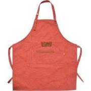 Clayre & Eef Keukenschort Roze Polyester