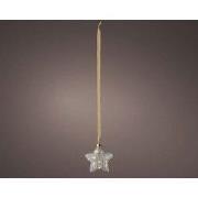 Micro LED ster binnen L6.5-W20-H20cm clear/warm white