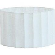 Cilinder lampenkap Disli - Wit - Ø40cm