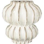 Mica Decorations Altea Vaas - 33x33x35 cm - Keramiek - Wit