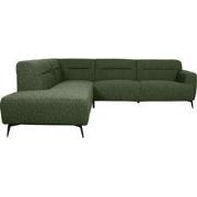 LABEL51 Hoekbank Bolzano - Forest - Royal Boucle - Links Voorstaand