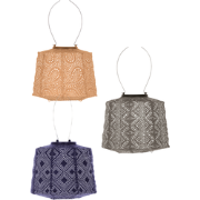 Lumiz Solar Buitenlampionnen Lamp Set - 3 stuks