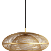 Faraday lampenkap medium brushed brass - Ø 45