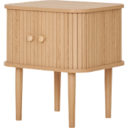 Ties houten bijzettafel naturel - 45 x 40 cm