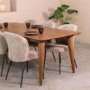 Eettafel Fly 190x100x76 cm