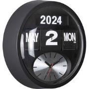 Wall Clock Round Flip