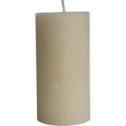 PTMD Kaars New Rustic Outdoor - 15x15x30 cm - Parrafin - Wit