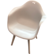 Simon dining tuinstoel Matt lichtgrijs OWN