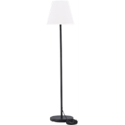 Lien tuin vloerlamp wit met zwarte voet