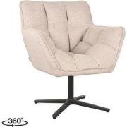 Draaifauteuil Ian 76x72x87 cm