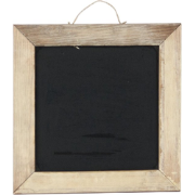 Krijtbord met touw 33,5 x 33,5 cm