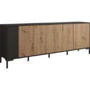 Meubella - Dressoir Molina - Eiken - 200 cm