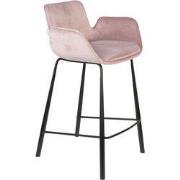 Zuiver Brit Barkruk Roze - Set van 2