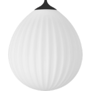 Around the world lampenkap large - zwart