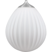 Around the world lampenkap medium - brushed Steel