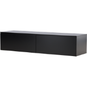 Leona houten dressoir zwart - 160 x 35 cm