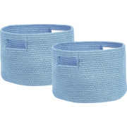 CHINIOT - Mand set van 2 - Lichtblauw - Katoen