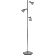 MISTAGO  - Staande lamp - Lichtgrijs - Staal