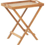 JAVA  - Tuintafel - Lichtbruin - 68 x 45 cm - Acaciahout