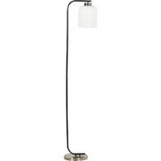 CAUDELO - Staande lamp - Zwart/Messing - Metaal