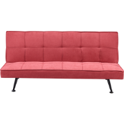 HASLE - Slaapbank - Rood - Polyester