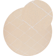 GWALIOR - Outdoor vloerkleed - Beige - 160 cm - Polypropyleen