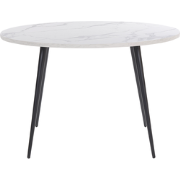 ODEON - Eettafel - Wit - 120 x 120 cm - MDF