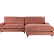 MALOY - Hoekbank - Rood - Linkszijdig - Polyester