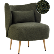 OTSBY II - Fauteuil - Donkergroen - Bouclé