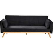 ASAA - Slaapbank - Zwart - Polyester