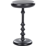 ATAPO - Bijzettafel - Zwart - Aluminium