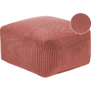 MUKKI - Poef - Lichtrood - Corduroy