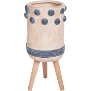 BLETILLA - Bloempot - Zandbeige - Magnesium