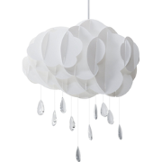 AILENNE - Kinderlamp - Wit - Synthetisch materiaal