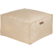 MUKKI - Poef - Lichtbeige - Polyester