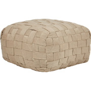 BODLA - Buitenpoef - Beige - 50 x 50 cm - Synthetisch materiaal
