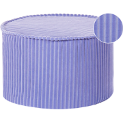 ZIKRIA  - Poef - Lichtviolet - Fluweel