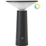 LEVIRA - Tafellamp - Zwart - IJzer