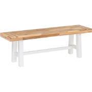 SCANIA  - Tuinbank - Lichte houtkleur/Wit - Acaciahout