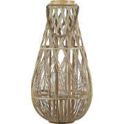 TONGA L - Lantaarn - Lichte houtkleur - Bamboehout