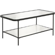 BLAIR - Salontafel - Zwart - Veiligheidsglas