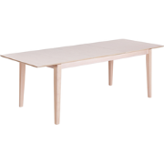 CROSBY - Uitschuifbare eettafel - Lichthout - 180/240 x 90 cm - MDF