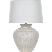 CAINE - Tafellamp - Lichtbeige - Keramiek