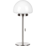 MORUGA - Tafellamp - Zilver - Glas